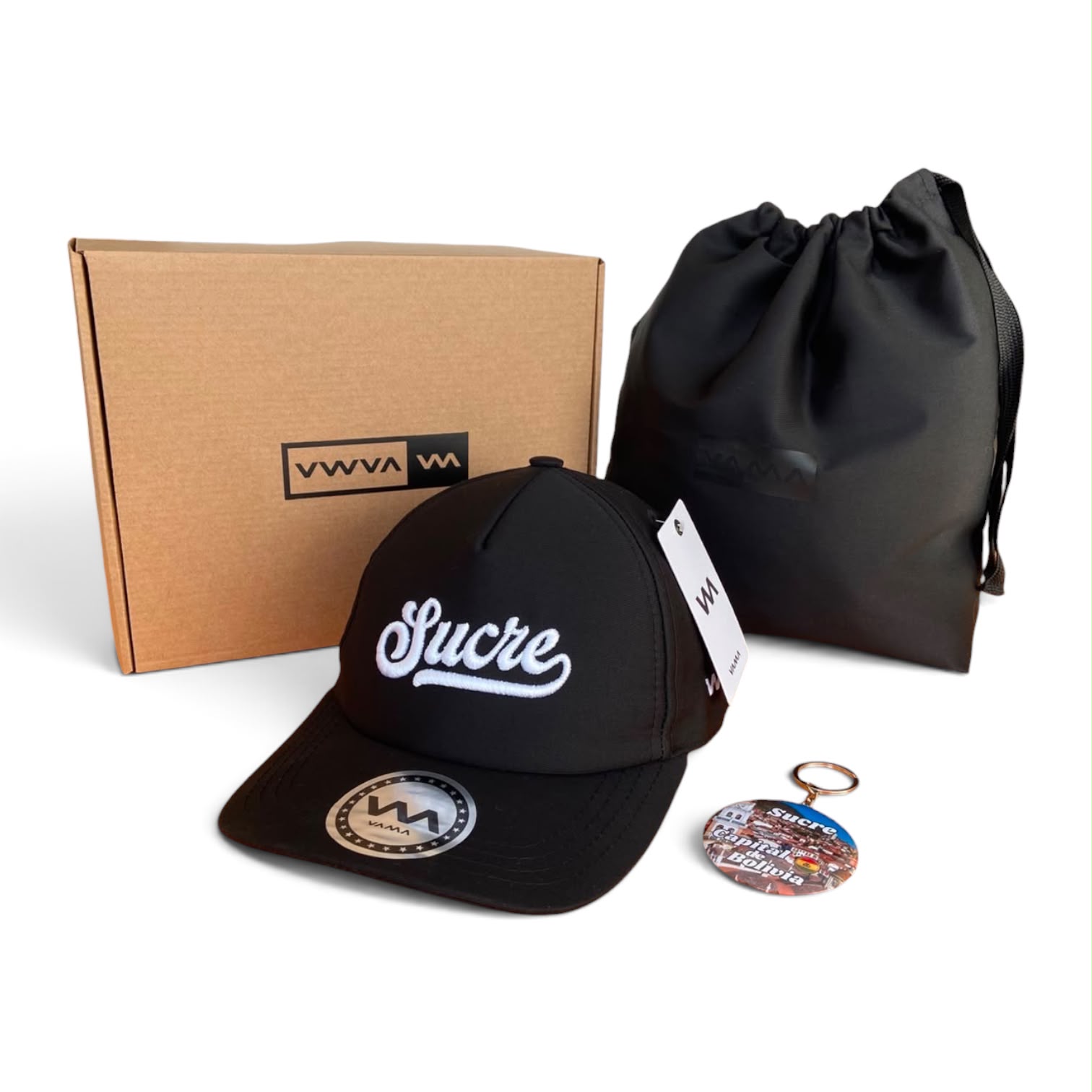GORRA BLACK/WHITE SUCRE BLACK/WHITE-02 - Imagen 6