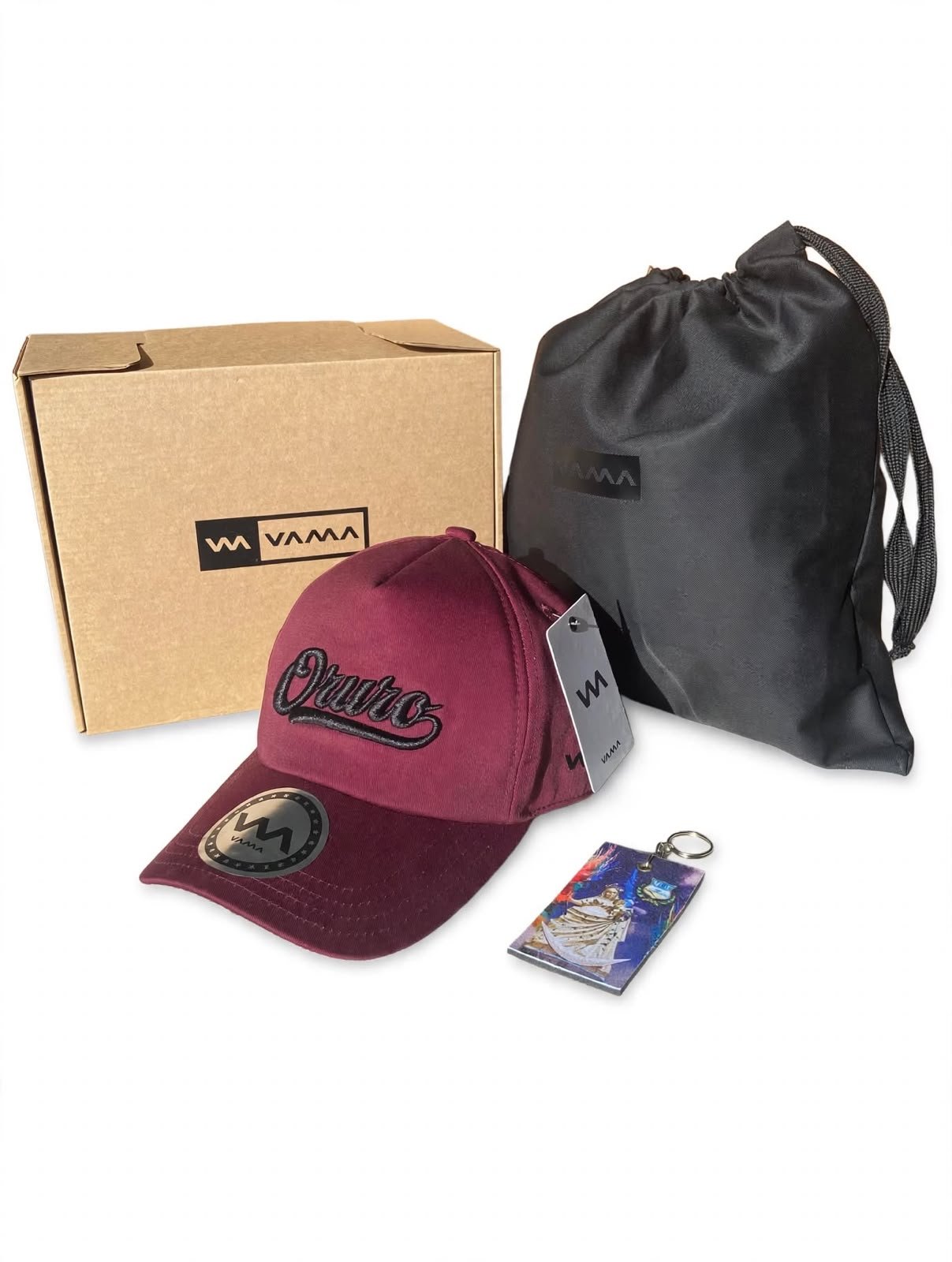 GORRA ORURO CHERRY/BLACK-11 - Imagen 6
