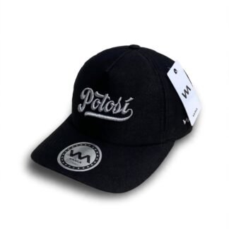 GORRA POTOSI BLACK/SILVER-08