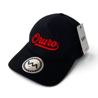 GORRA ORURO BLACK/RED OR-VAMA-0007